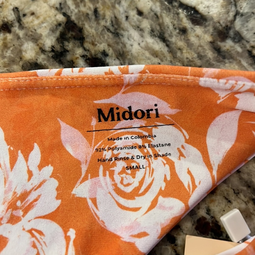 Midori Aulani Parker Bikini Bottoms NWT Sz Small - Picture 5 of 5